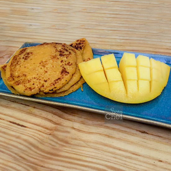 Mango Oats Pancakes Recipe Mango Oats Pancakes Recipe